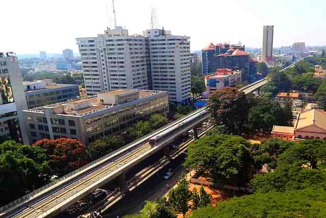 The Bengaluru Metro. (X)